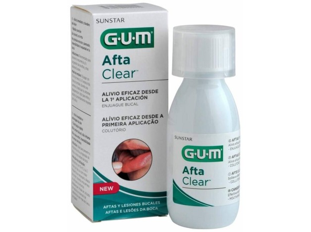 Gum Afta Clear Colutorio, 120 Ml