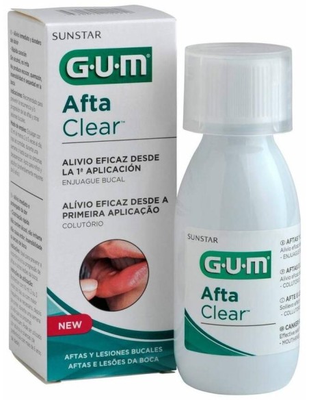 Gum Afta Clear Colutorio, 120 Ml