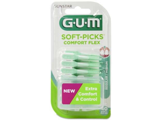 Cepillo Interdental Soft Picks Regular 40Un Verde