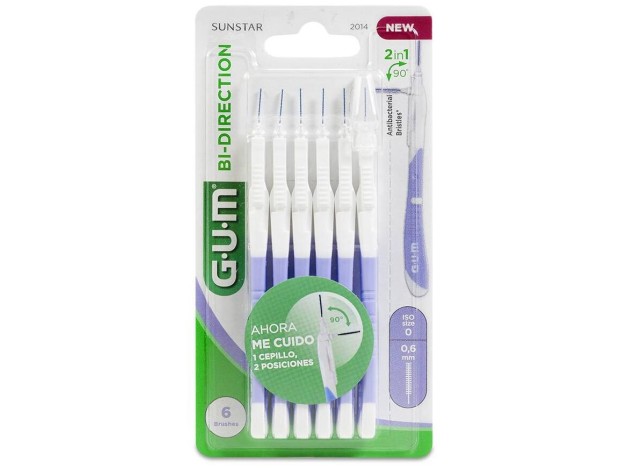 Sunstar Gum Bi-Direction Xs Cepillo Interdental...