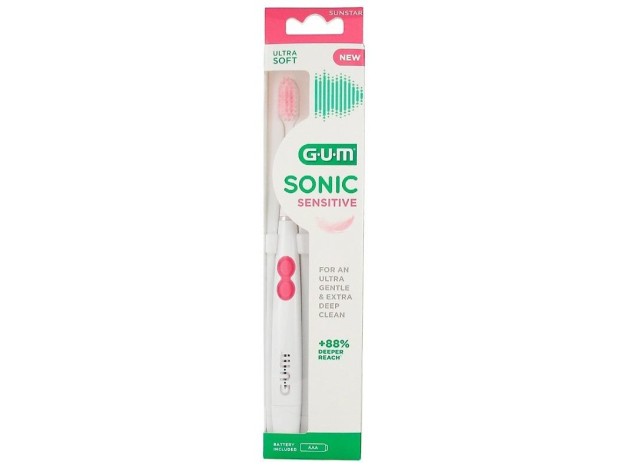 Sunstar Cepillo Gum Sonic Sensitive, 1 Unidad