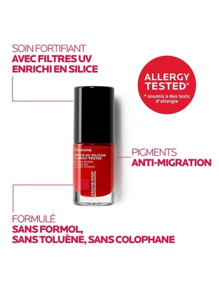 La Roche Posay Toleriane Silicium 24 Uñas Rojo