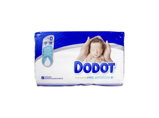 Dodot Prosensitive Talla 0 %3C3 Kg 38 Unidades