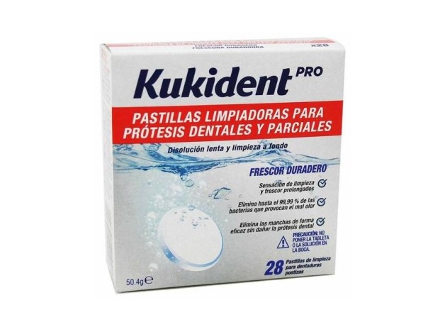 Kukident Pastillas Limpiadoras, 28 Unidades