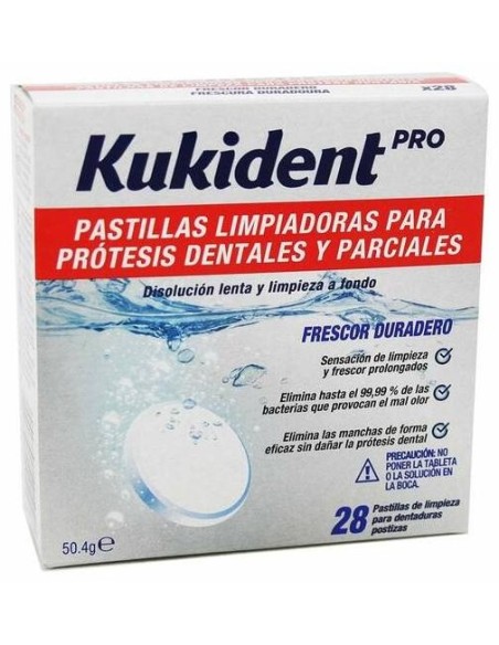 Kukident Pastillas Limpiadoras, 28 Unidades