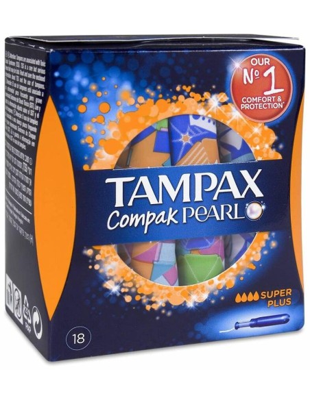 Tampax Pearl Compak Tampones Super Plus 16Uds