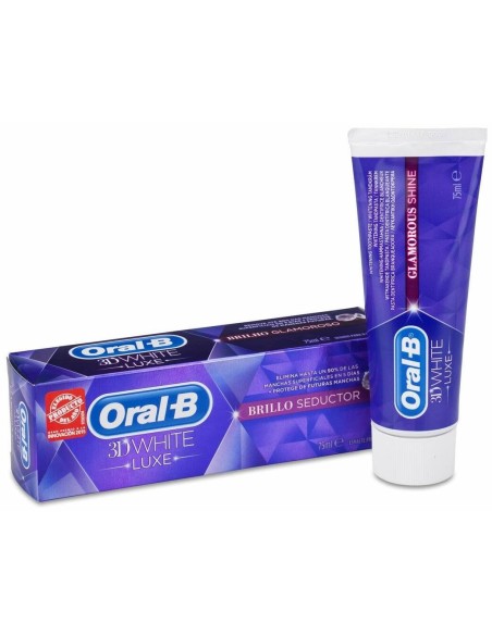 Oral-B 3D White Pasta Dental Luxe Brillo Seductor, 75 Ml