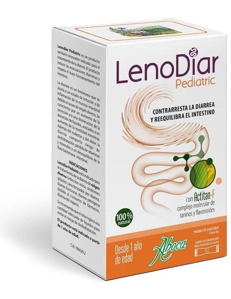 Aboca Lenodiar Pediatric, 12 Sobres