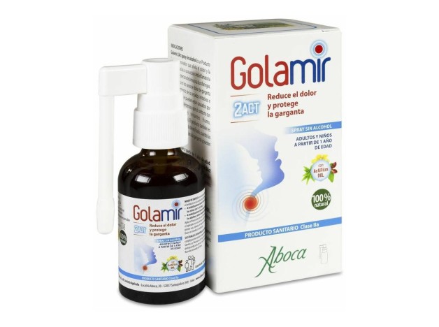 Golamir 2Act Spray Sin Alcohol, 30 Ml