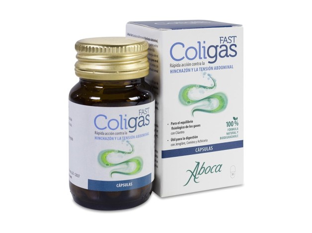 Aboca Coligas Fast, 30 Cápsulas