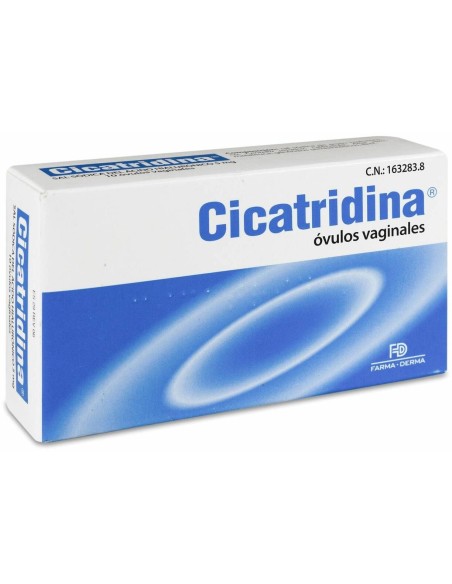 Cicatridina Rubio Óvulos Vaginales, 10 Óvulos