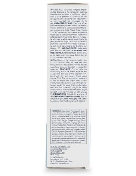 Rilastil Aqua Limpiador Facial Gel Hidratante Reequilibrante 200Ml