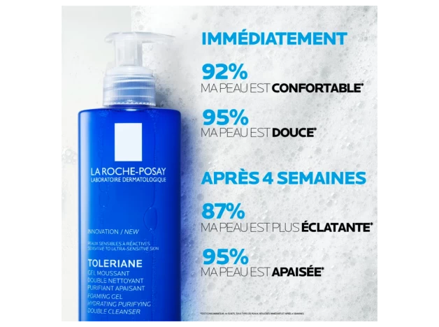 La Roche Posay Toleriane Gel Limpiador 400 ml