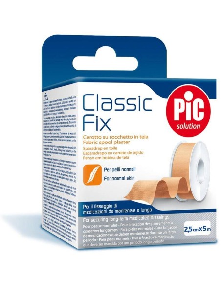 Pic Solution Classic Fix Esparadrapo De Tela 2,5Cmx5M 1Ud
