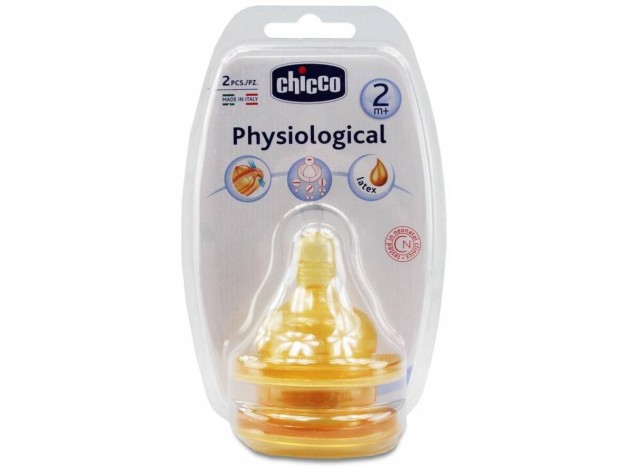 Chicco Tetina Boca Ancha Flujo Regulable 2M+