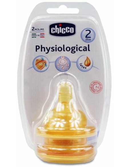 Chicco Tetina Boca Ancha Flujo Regulable 2M+