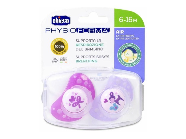 Chicco® Chupete Physio Air Tetina Látexc 6-12...