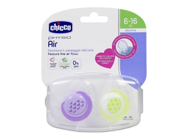 Chicco Chupete Silicona Physioforma Aire 6-12 M...