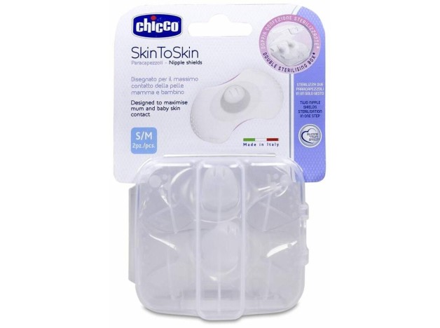 Protegepezon Silicona Chicco Skintoskin 2 U T-...