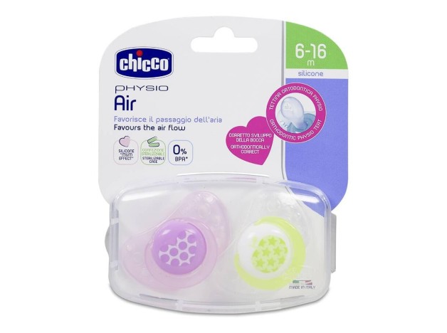 Chicco Chupete Silicona Physioforma Aire 6-12 M...