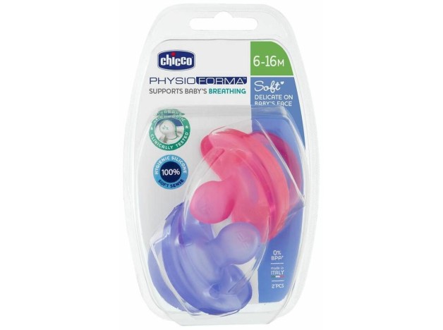 Chicco Chupete Physio Soft Silicona 6-12 Meses...