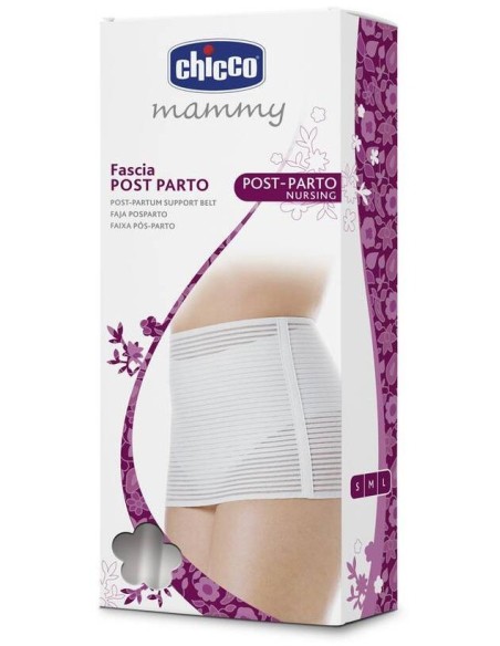 Chicco Faja Post-Parto Mammy Velcro T/L 105 Cm Bl