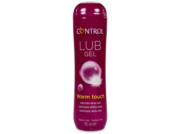 Control Lubricante Gel Warm Touch, 75 Ml