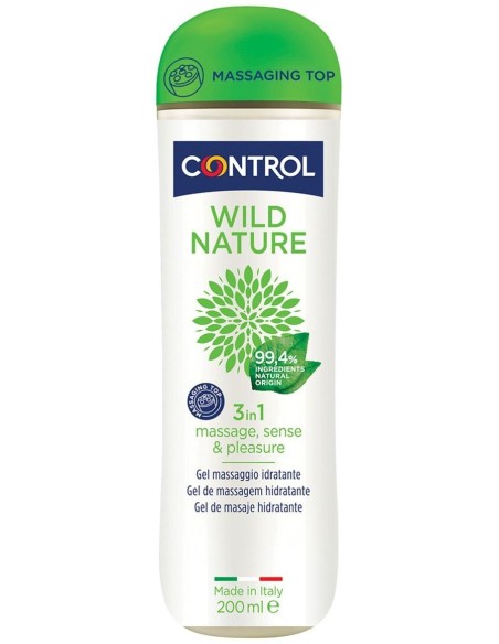 Control Gel De Masaje 3 En 1 Wild Nature, 200 Ml
