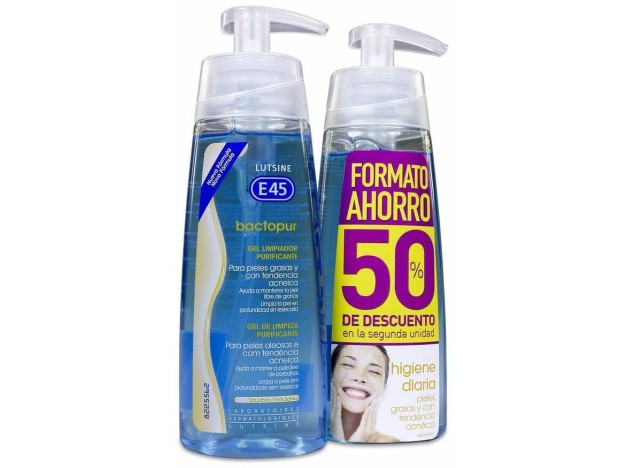 Bactopur Gel Limpiador 2Ud 50% Dto 200Ml.