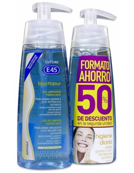 Bactopur Gel Limpiador 2Ud 50% Dto 200Ml.