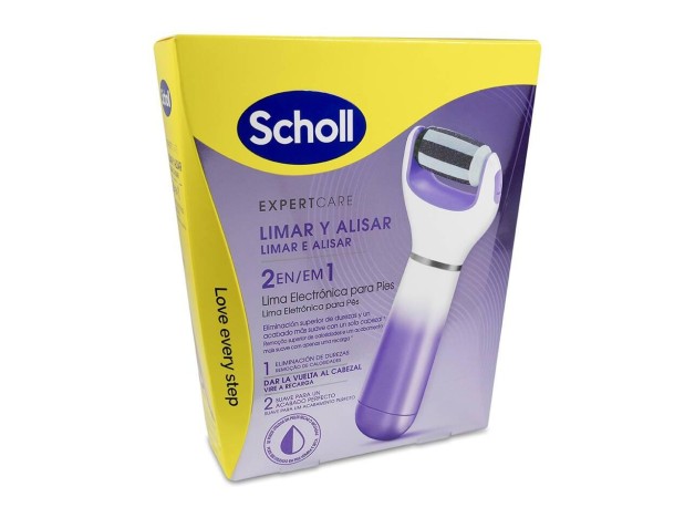 Scholl Velvet Lima Electrónica Exfoliante Para...