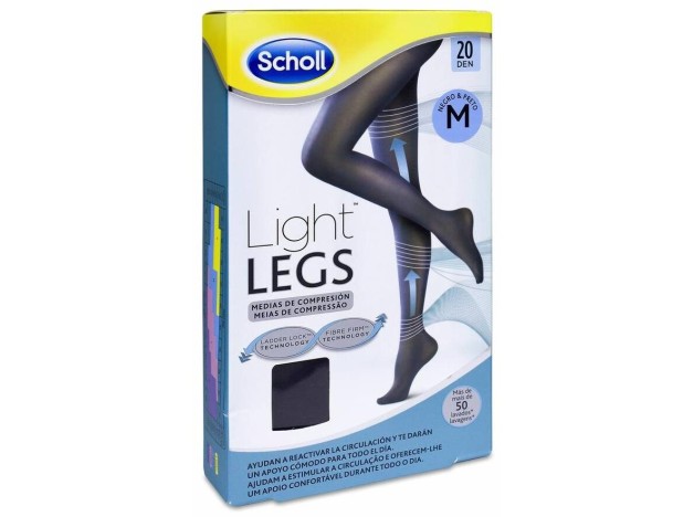 Scholl Light Legs Medias De Compresión Ligera...