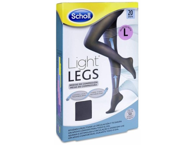 Scholl Light Legs Medias De Compresión Ligera...
