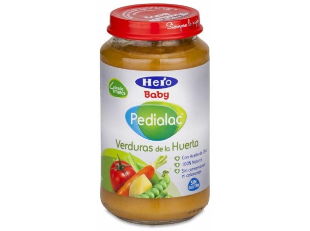 Pedialac Verduras De La Huerta Hero Baby, 250 G