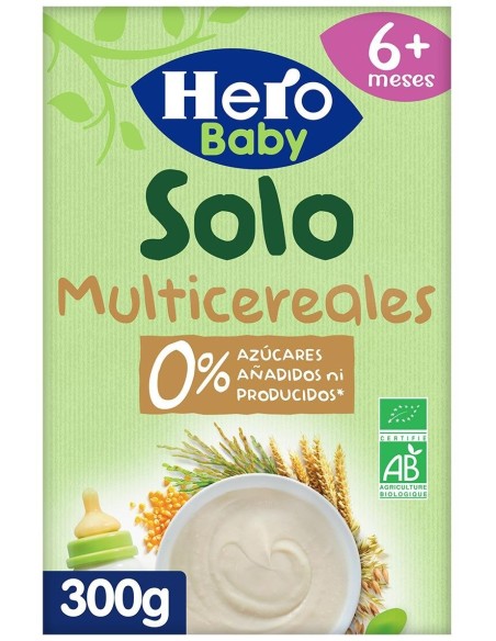 Hero Baby Solo Multicereales, 300 G