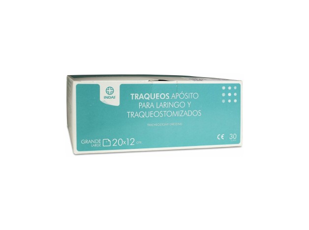 Indas Traqueos 20 X 12 Cm, 30 Uds