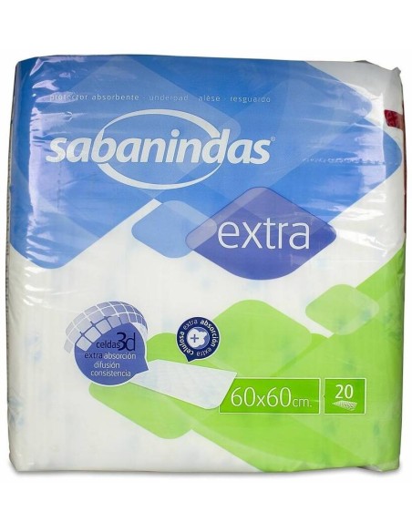 Sabanindas Extra 60X60, 20 Uds