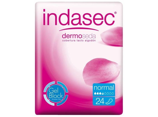 Compresa Indasec Discreet Abso Normal 155Ml 24Un