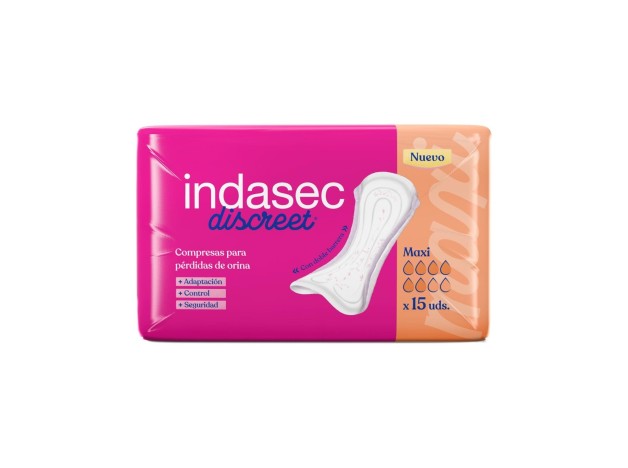 Discreet Compresa Incontinencia Maxi 15 U