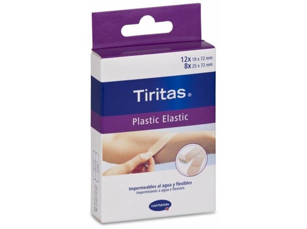 Tiritas Plastic Apósito Adhesivo Elastic...