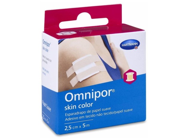 Hartmann Omnipor Hipoalergico Skin Color 2_5*5 M