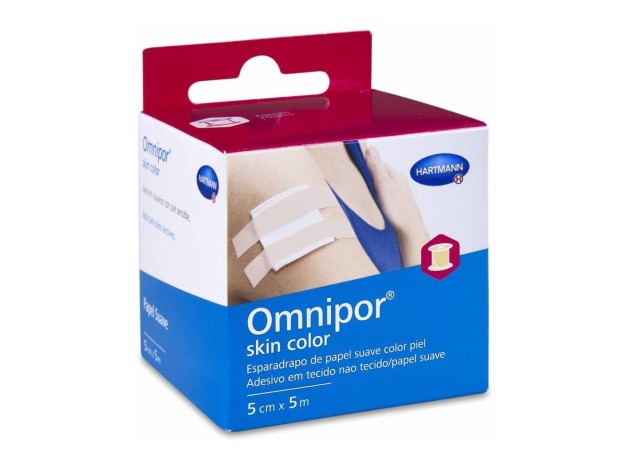 Omnipor Esparadrapo Hipoalergenico Skin Color 5...