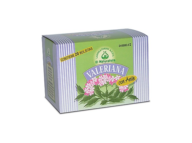 El Naturalista Valeriana Con Anis 20 Infusiones