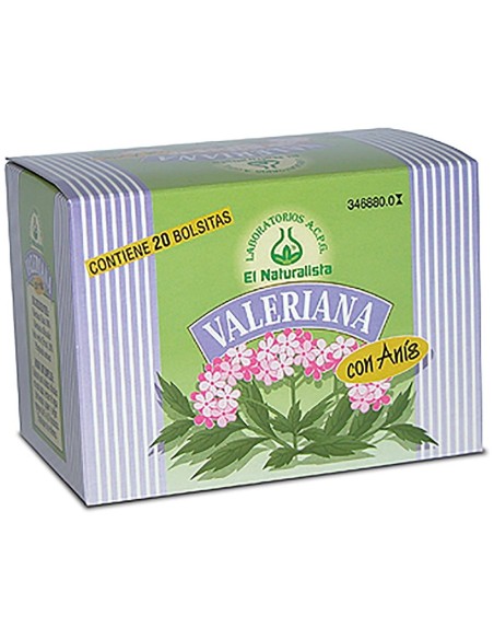 El Naturalista Valeriana Con Anis 20 Infusiones