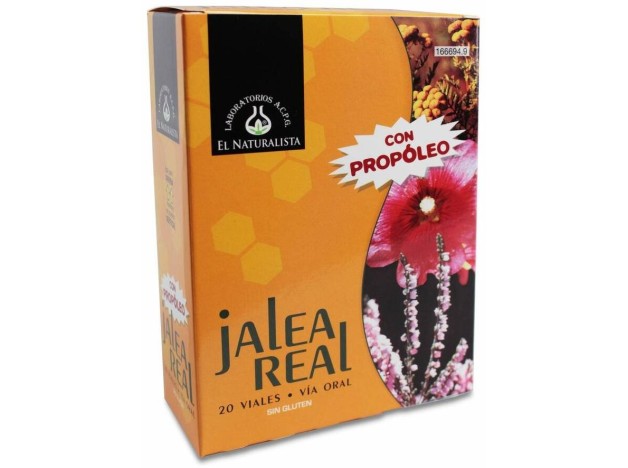 El Naturalista Jalea Real Con Propóleo 20 Viales