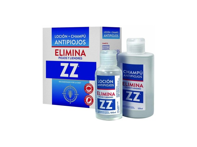 Pack Zz Champú + Loción Antipiojos, 1 Ud