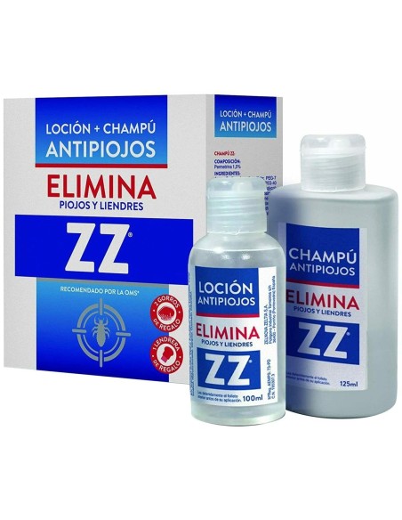 Pack Zz Champú + Loción Antipiojos, 1 Ud
