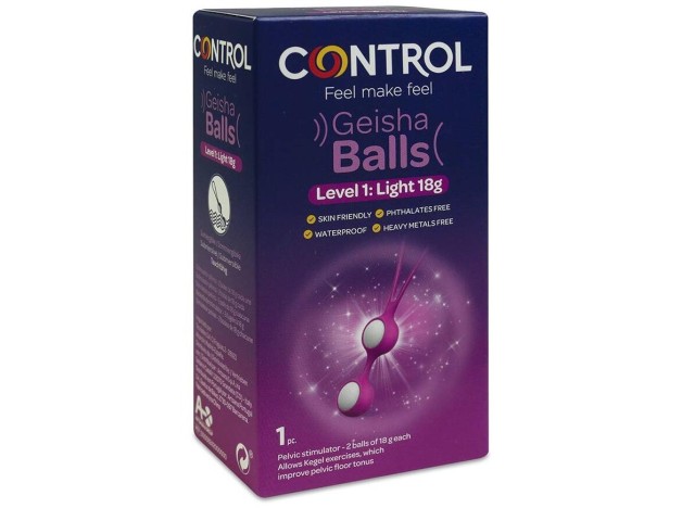 Control Toys Geisha Balls, 1 Unidad
