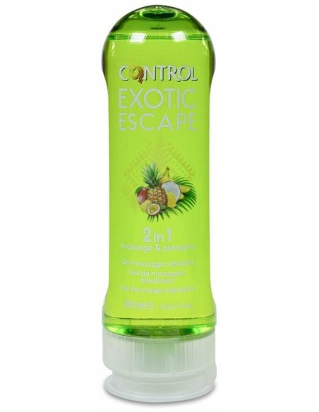 Control Massage %26 Pleasure Gel Exotic Escape, 200 Ml