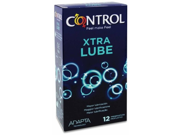 Control Adapta Extra Lube, 12 Uds